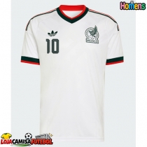 Camisa de Futebol México Alexis Vega #10 Equipamento Secundário Mundo 2026 Manga Curta